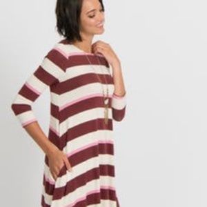 3/4 sleeve swing tunic